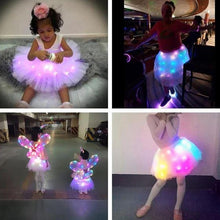 Ladda upp bild till gallerivisning, 👗Magisk och lysande LED Tutu-kjol
