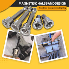 Ladda upp bild till gallerivisning, Magnetiska positionerande skruvmejselbitar (5 st)
