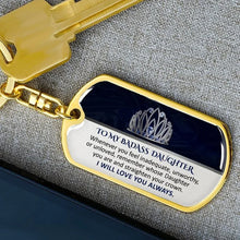 Ladda upp bild till gallerivisning, Keepsake for Granddaughter Keychain
