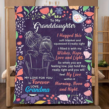 Ladda upp bild till gallerivisning, 🎁Barnsdotters present-söta ord filt
