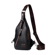 Ladda upp bild till gallerivisning, En axel crossbody-läder Bröstväska

