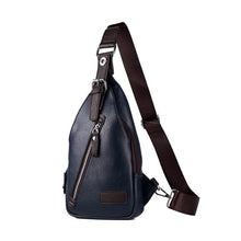 Ladda upp bild till gallerivisning, En axel crossbody-läder Bröstväska
