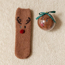 Ladda upp bild till gallerivisning, 🎄🧦Kreativ presentask med runda bollar och julstrumpor
