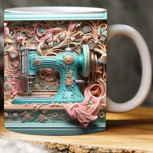 3D Sewing Machine Printed Water Cup