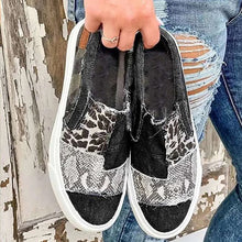 Ladda upp bild till gallerivisning, Patchwork avslappnade sneakers för damer
