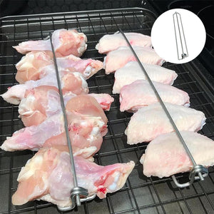BBQ-gaffel för kycklingvinge