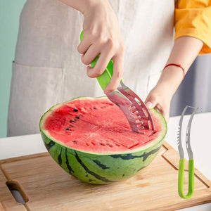 Multifunktionell fruktskärare i rostfritt stål