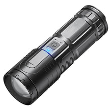 Ladda upp bild till gallerivisning, Vit teleskopisk laser ficklampa med zoom
