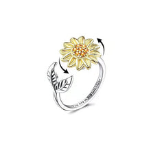 Ladda upp bild till gallerivisning, 💕Till min dotter 👧 solros fidget ring💕
