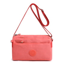 Ladda upp bild till gallerivisning, Damer casual flerlagers moderiktig nylon enkel crossbody-väska
