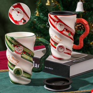 Jul spiralformad mugg