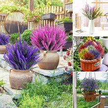 Ladda upp bild till gallerivisning, Utomhus konstgjorda lavendelblommor
