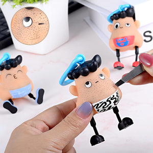 Dragskägg pormask fidget leksak (pincett ingår)