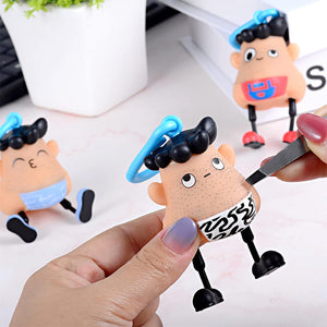 Dragskägg pormask fidget leksak (pincett ingår)