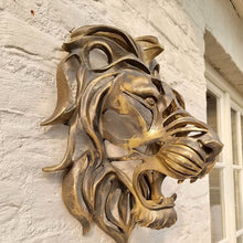 Ladda upp bild till gallerivisning, Lion Head Wall Mounted Art
