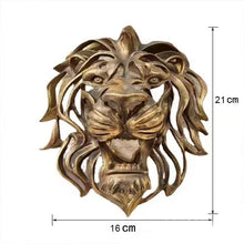 Ladda upp bild till gallerivisning, Lion Head Wall Mounted Art
