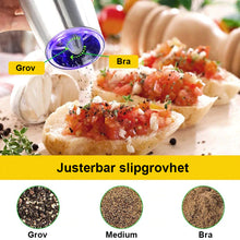 Ladda upp bild till gallerivisning, Automatisk elektrisk gravitationsinduktion salt- och pepparkvarn
