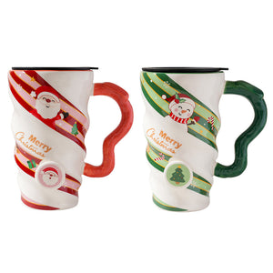 Jul spiralformad mugg