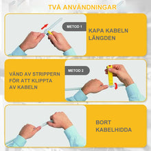 Ladda upp bild till gallerivisning, Justerbar kabelavdragningskniv
