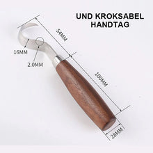 Ladda upp bild till gallerivisning, Böjd sniderkniv
