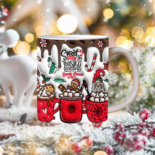 Ladda upp bild till gallerivisning, 3d jul gingerman keramisk kaffemugg
