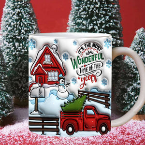 3d jul gingerman keramisk kaffemugg