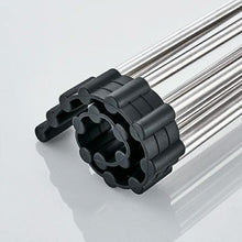 Ladda upp bild till gallerivisning, Vikbar diskställ i rostfritt stål
