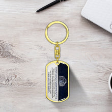 Ladda upp bild till gallerivisning, Keepsake for Granddaughter Keychain
