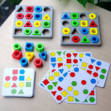 Ladda upp bild till gallerivisning, Formmatchning och färgsensoriskt pedagogiskt spel
