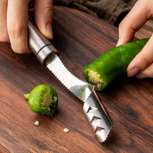 Ladda upp bild till gallerivisning, Stainless Steel Chili Corer Peppers Seed Remover

