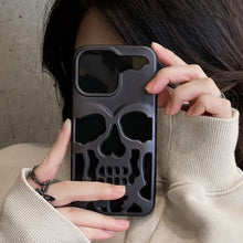 Ladda upp bild till gallerivisning, Pläterad Skull Case Cover för iPhone
