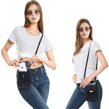 Ladda upp bild till gallerivisning, Elegant crossbody-telefonväska med flera platser
