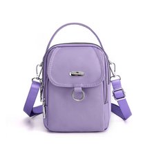 Ladda upp bild till gallerivisning, Lätt vattentät crossbody-väska med flera fickor
