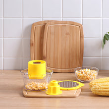 Ladda upp bild till gallerivisning, Cob Corn Stripper med Inbyggd Mätkopp och Rivjärn
