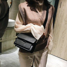 Ladda upp bild till gallerivisning, Enkel crossbody retro liten fyrkantig väska
