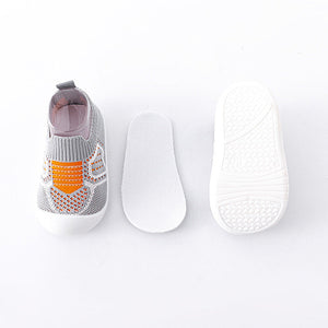 Neutral & Andandes Stickad - Halkfria babysko-strumpor