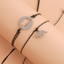 Ladda upp bild till gallerivisning, Matchande armband för mamma och lilla björn
