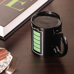 Batterifärgsbyte mugg