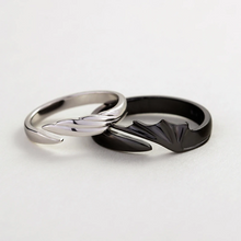 Ladda upp bild till gallerivisning, Angel And Demon Couple Ring
