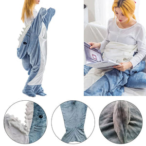 Shark pyjamas i ett stycke