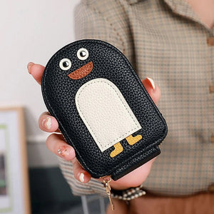 🐧Söta Penguins PU kreditkort myntplånbok