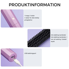 Ladda upp bild till gallerivisning, Sladdlös plattång för hår
