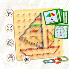 Ladda upp bild till gallerivisning, Geoboard av trä
