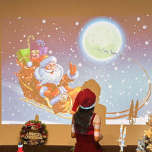 Ladda upp bild till gallerivisning, Projektorlampa med julstämning
