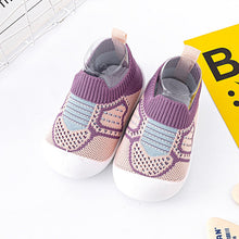 Ladda upp bild till gallerivisning, Neutral &amp; Andandes Stickad - Halkfria babysko-strumpor
