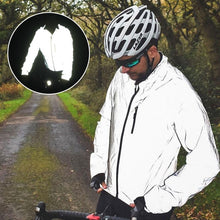 Ladda upp bild till gallerivisning, Helt Reflekterande Cykeljacka med Hög Synlighet
