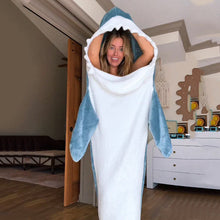Ladda upp bild till gallerivisning, Shark pyjamas i ett stycke
