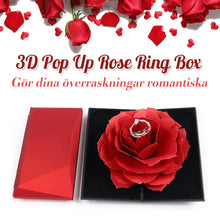 Ladda upp bild till gallerivisning, 3D Rose Ring Box
