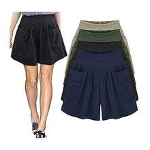 Ladda upp bild till gallerivisning, Mjuka &amp; Vida Bomullsshorts Dam
