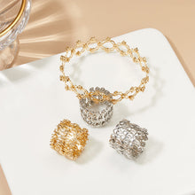 Ladda upp bild till gallerivisning, Justerbar armbandsring
